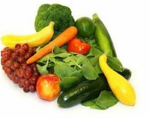 groenten en fruit bevatten doorgaans weinig calorieën